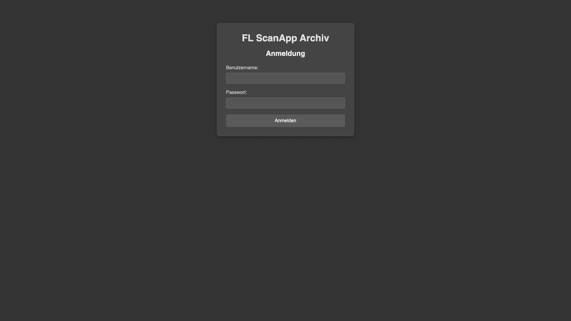 FL ScanApp Archiv Screenshot