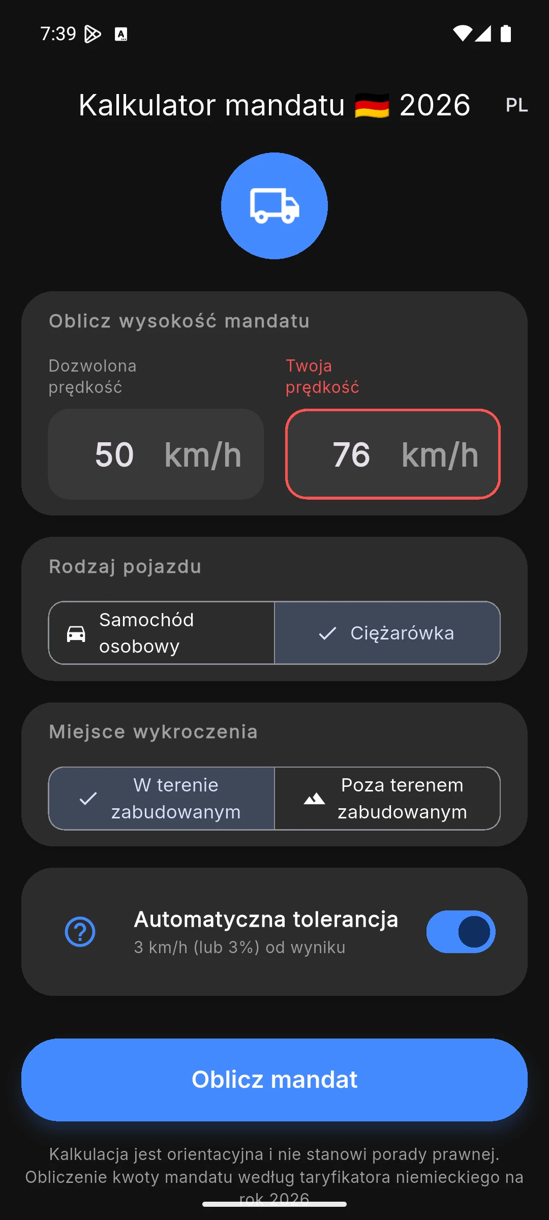 FineTruck DE Screenshot